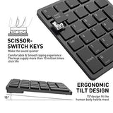 Bluetooth Number Pad Wireless Numeric Keypad Numpad 26 Keys Portable Mini Financial Accounting Rechargeable Numeric Pad For Windows Laptop Desktop, Pc, Notebook (Black)