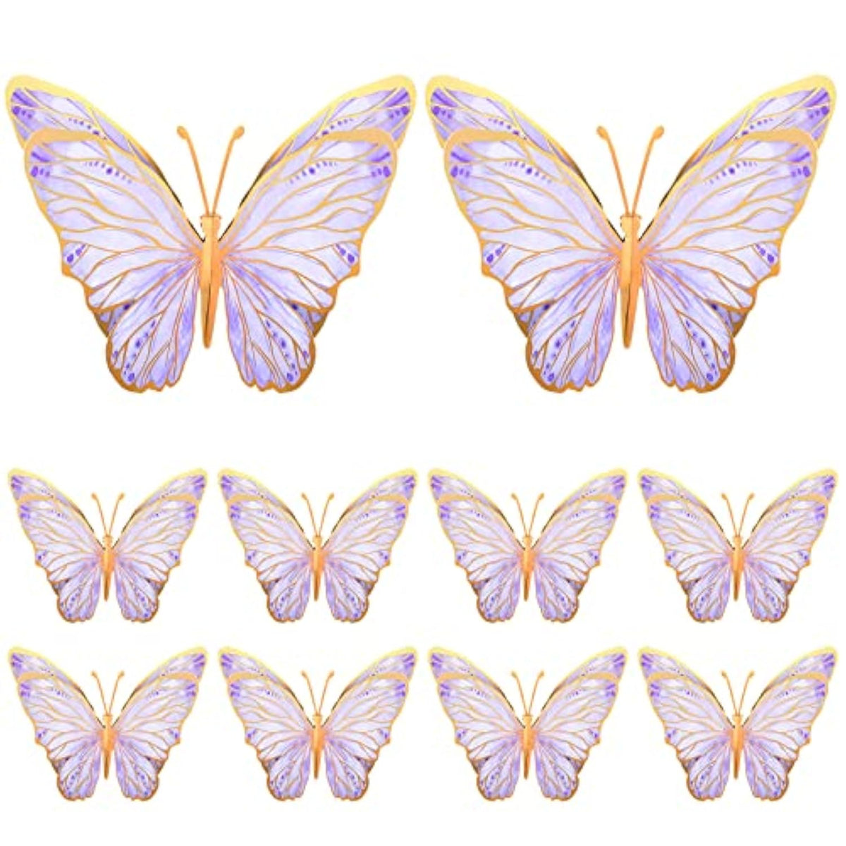 10 Pieces Butterfly Centerpieces For Tables Butterfly Party Decoration