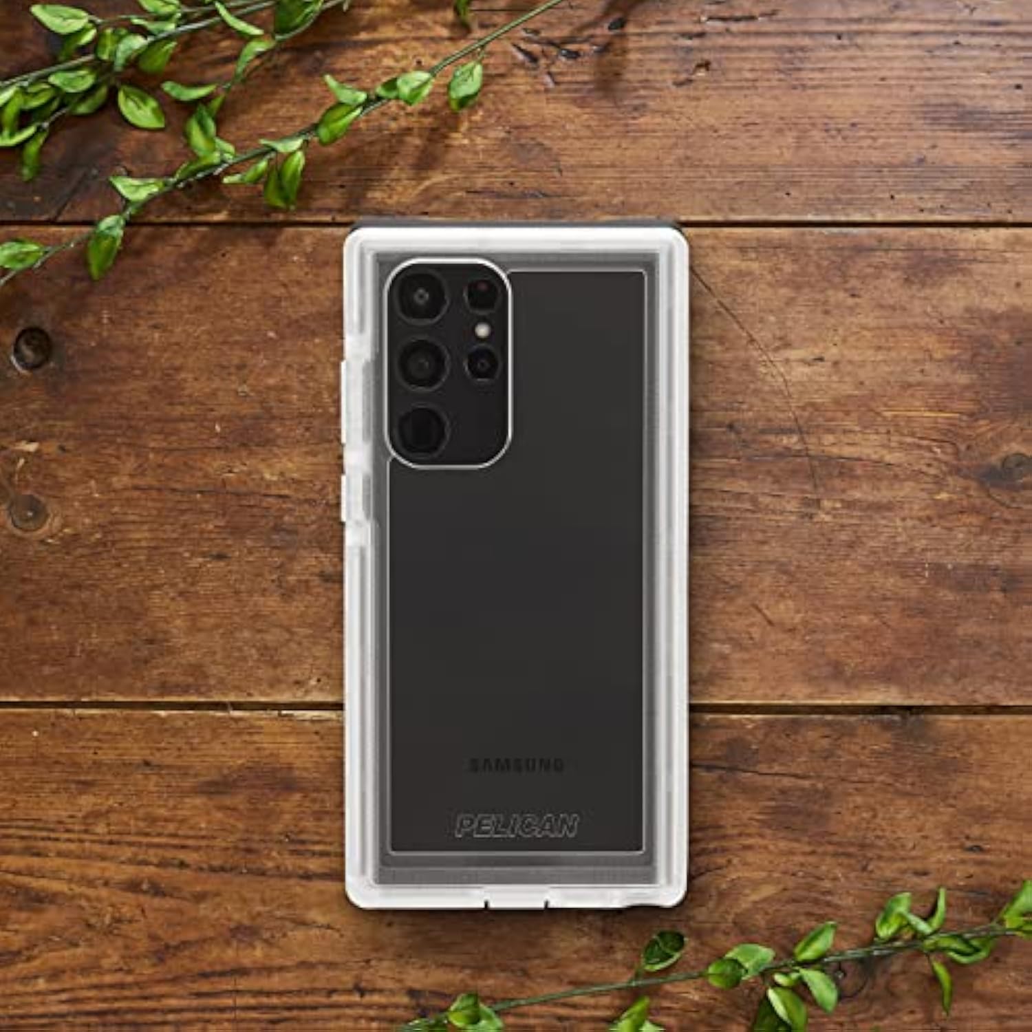 Voyager Series - Samsung Galaxy S22 Ultra Case [Wireless Charging Compatible] [Anti-Yellowing] Heavy Duty Phone Case With Belt Clip Holster Kickstand [18Ft Mil-Grade Drop Protection] - Clear