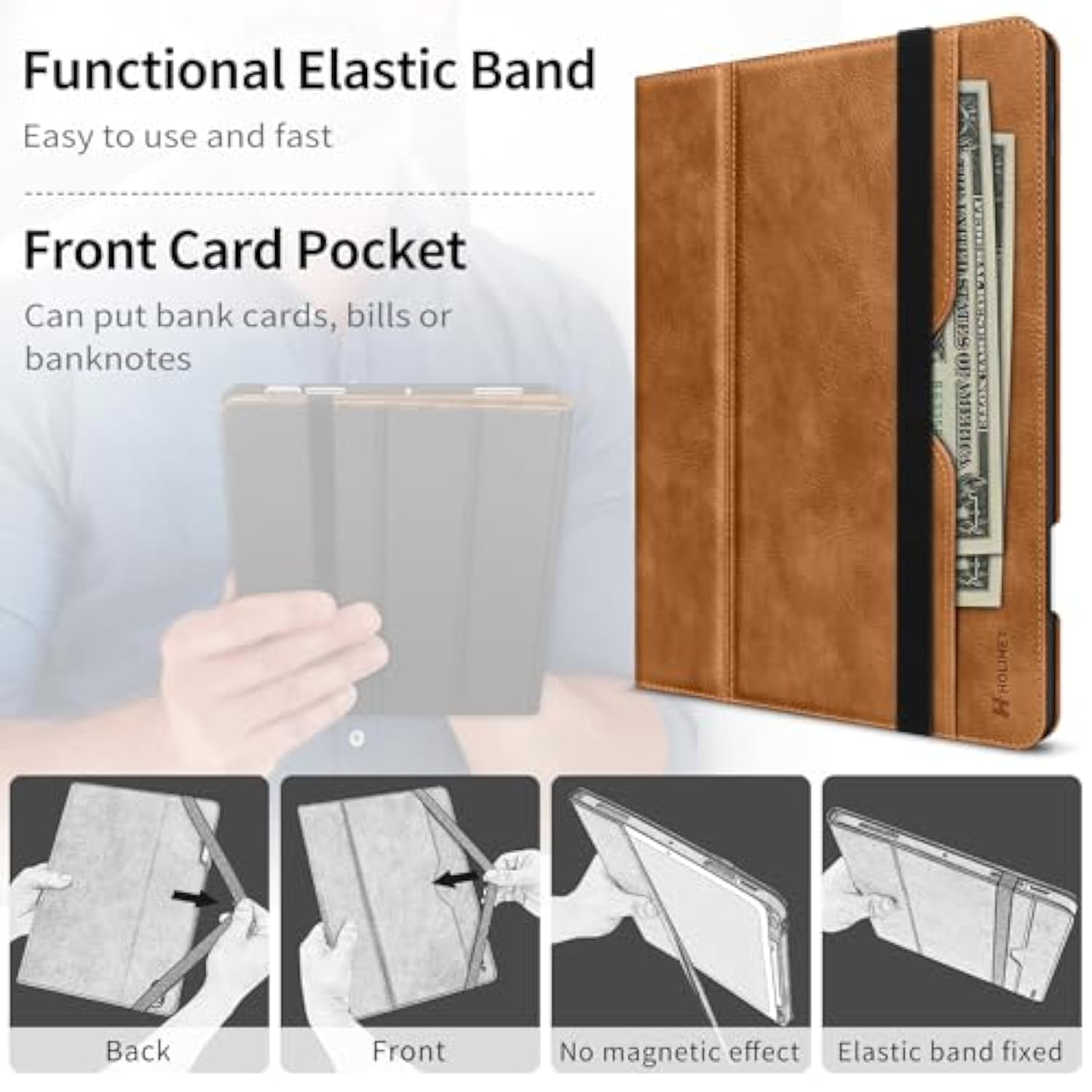 Case For Ipad Air 4Th & 5Th Generation 10.9 Inch 2022/2020 With Pencil Holder