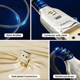 Displayport 1.4 Cable 10Ft, 32.4 Gbps Displayport Cable 1.4 Support [8K@60Hz,