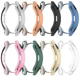 Screen Protector Case Compatible For Samsung Galaxy Watch 6 Classic 43Mm 47Mm Soft Tpu Bumper Cover Case Replacement For Galaxy Watch6 Classic Smart Watch (47Mm, 8Colors)