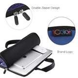 11 11.6 12 12.1 12.5 Inch Laptop Carrying Bag Chromebook Case Notebook Ultrabook Bag Tablet Cover Neoprene Sleeve For Apple Macbook Air Google Acer Hp Dell Asus Blue Tongue