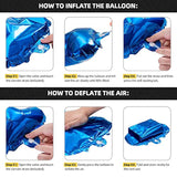 16-Inch Happy Birthday Foil Letter Balloon Banner Kit