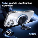 Magnetic For Iphone 16 Plus Case Magsafe With 2 Pack Screen Protector, Alignment Frame [Military Grade Drop Protection], Strong Magnetic Case, Non-Yellowing, Stay Original?Black