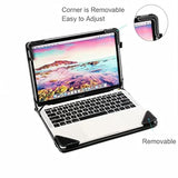 Protective Case Cover Compatible With Hp Elitebook 660/665 G11 16”, Elitebook 860/865 G9 G10 G11 16 Inch Notebook Sleeve Pu Leather Stand Hard Protective