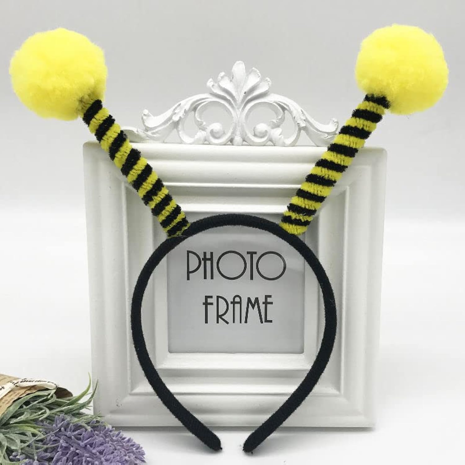 Bee Headband Bug Antenna Headband For Party Favor, Yellow Bee Antenna Headbands For Halloween,Christmas