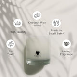 Los Angeles No.02 Soleil – Luxury Scented Candle, Bright & Uplifting, Orange Flower, Lemon, Musk, Natural Coconut Wax, Crystal Clear Glass, Gift For Women, Made In Usa -8.5Oz