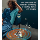 Forklift Wireless Charging Station With Bluetooth Speaker, 4 In 1 Wireless Fast Charger Multiple Devices, Compatible With Iphone16 15 14 13 Pro Max Series, Apple Iwatch, Airpods, Android Phones