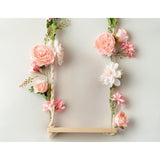 Rose Flower Vine, Peony Flowers, Center Flower Decoration, 6' Length, Floral Garland For Wedding Decor Home Table Runner Mantle Decoration