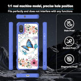 Cloud Stratus C8 Phone Case with Tempered Glass Screen Protector, Hard PC and Soft Silicone, Ring Support, Luminous Effect, Compatible with Cloud Mobile Stratus C8