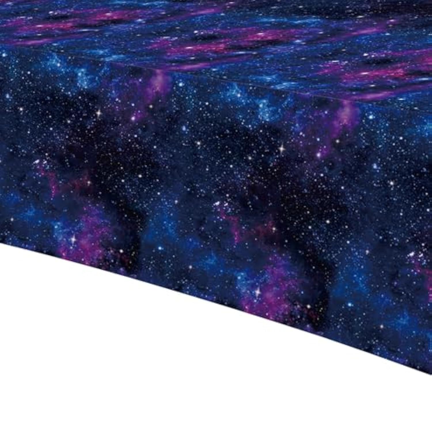 Space Galaxy Party Tablecloth Decorations - Disposable Outer Space Birthday Party Supplies Table Cover, Starry Night Sky Birthday Baby Shower Decorations Table Cloth - 3 Pack (54In X 108In)