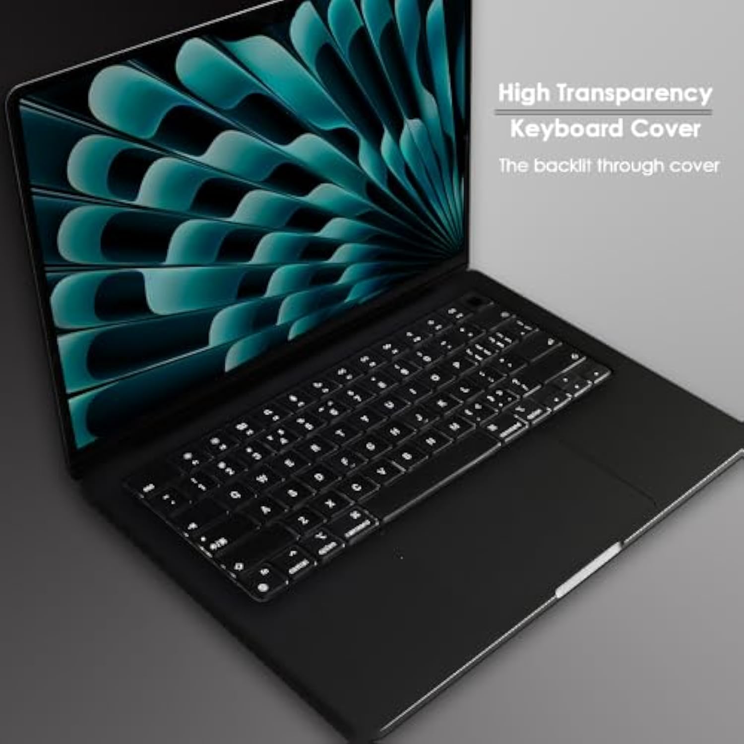 Keyboard Cover Skin For 2023 2022 Macbook Air 13.6 Inch 15.3 Inch With M2 Chip