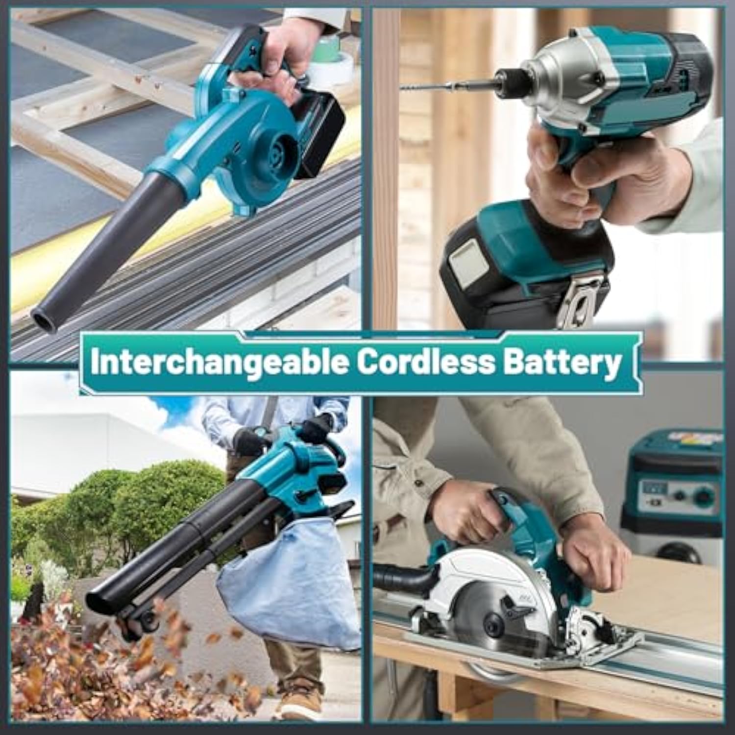 18V 6.0Ah Replace Battery For Makita , 4 Packs 6000Mah Lithium Replacement Battery With Led Indicator Compatible With Makita 18 Volt Bl1850 Bl1840 Bl1830 Cordless Power Tools And Charger
