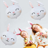 Bunny Foil Balloons: Easter Party Decorations, 5-Piece Set