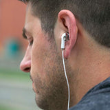 Koss iL100W in-Ear Headphones, Interlocking Desgin, 3.5mm Plug, White