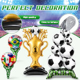 4 Pcs Soccer Balloons Party Decorations