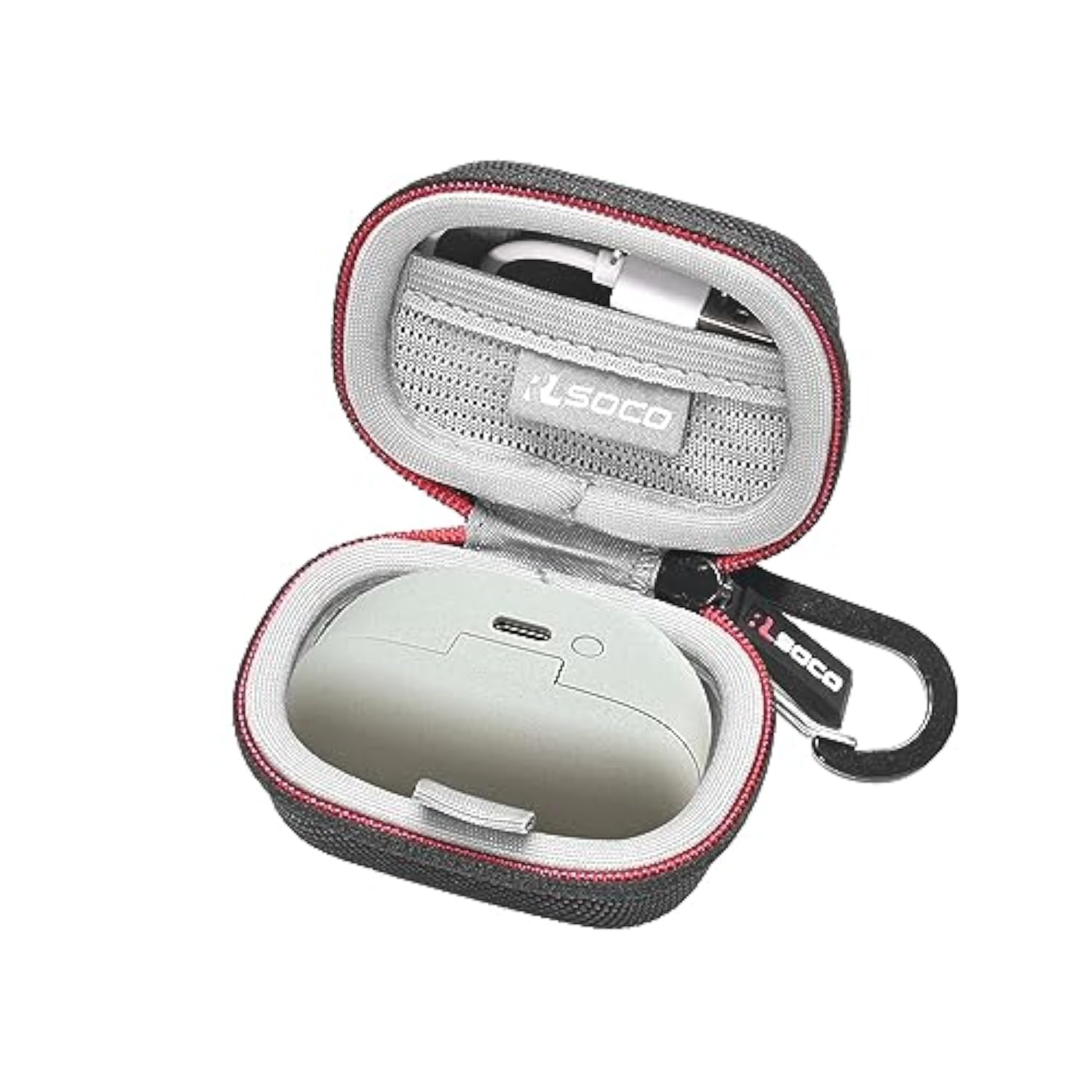 Hard Case For Sony Wf-1000Xm5 The Best Truly Wireless Noise Cancelling Earbuds (Black)