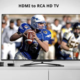 Hdmi To Rca Cable 1080P 5Ft Hdmi Male To 3-Rca Video Audio Av Cable Connector