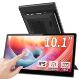 10.1 Inch Touchscreen Mini Monitor, Ips 1540×720 Usb-C Hdmi Portable Secondary Display With Stand & Speaker, Stretched Bar Screen For Pc Laptop Rasp Pi Aida64 Stem Diy