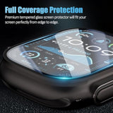 3 Pack Screen Protector For Apple Watch Ultra 2 49Mm Tempered Glass,Easy And Quick Installation With Auto Alignment,Waterproof Hd Screen Protector For Iwatch Ultra 3/Ultra 2/Ultra 49Mm