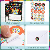 30 Pack Bounce House Or Jumping Party Invitations Trampoline Birthday Invite Cards With 30 Envelopes 30 Stickers Bounce And Play Party Decorations Supplies For Kids Boys Girls