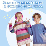 Kids Bluetooth Headphones, Kids Wireless Headphones Over Ear With 85Db/94Db Vo