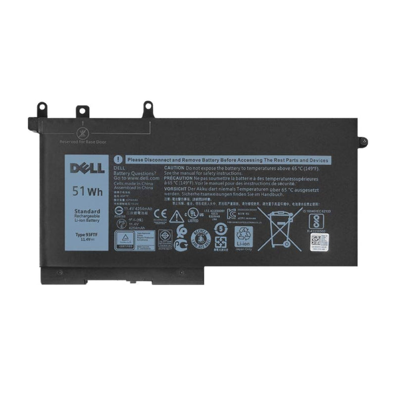 Dell 93Ftf Laptop Battery Compatible With Dell Precision 15 3520 3530 Latitude