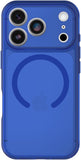 Opaque Blue Lumen Series Protective Phone Case Compatible With iPhone 18 Pro And iPhone 17 Pro