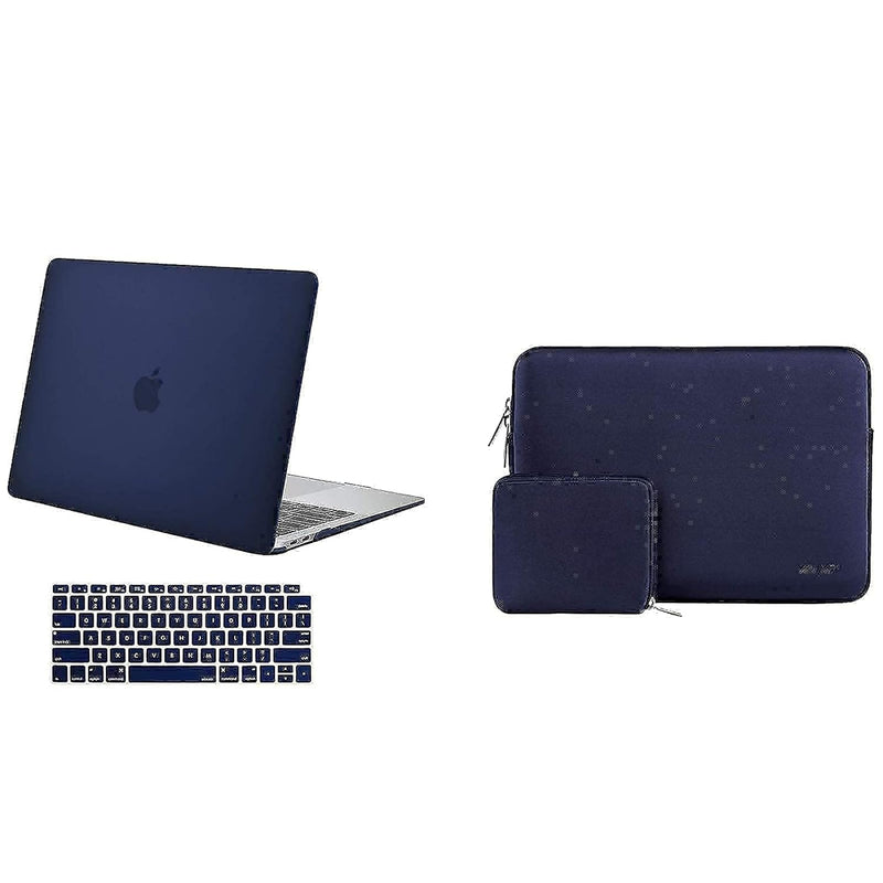 MOSISO Plastic Hard Shell Case & Neoprene Laptop Sleeve & Keyboard Cover Compa