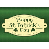 Happy St. Patrick'S Day Cards For Family & Business (Plaid & Clovers) Saint Patrick Bulk Greeting Card Set Pack Of 25 With Green Envelopes (5X7 Inch - A7) Office, Work, Employees & Clients Lti100