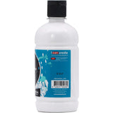 Signature Titanium White Acrylic Paint, 16.9Oz (500Ml), Semi-Matte Finish,Suitable For Canvas, Wood, Fabric, Leather, Cardboard, Paper, Mdf And Crafts