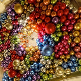 Metallic Balloons Arch Garland Kit, 104Pcs 18In 12In 10In 5In Chrome Gold Silver Green Purple Red Balloons For Engagement Wedding Birthday Baby Shower Anniversary Celebration Decorations