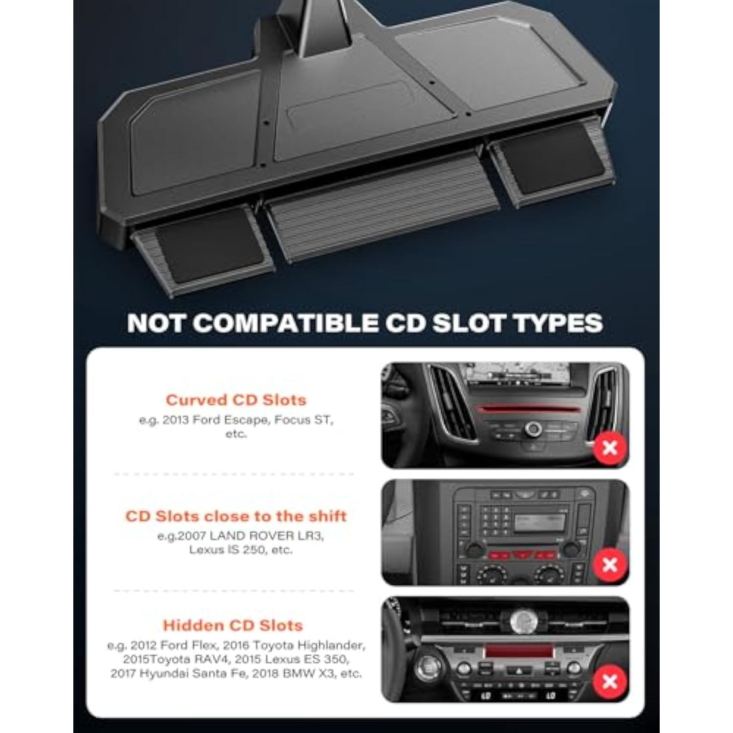 For Qi2 Magsafe Cd Car Mount Charger, 15W Wireless Magnetic Phone Holder For Car, Cd Slot Phone Mount With Built-In Cooling Fan, Compatible For Iphone 17/16/15/14/13/12 Series [With Pd Adapter]