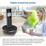 Ls6381 Dect 6.0 Cordless Phone With Bluetooth Speaker, Echo Cancellation, Noise Reduction, Music Streaming, Landline Phone With Answering Machine Easy To Read Smart Call Blocker
