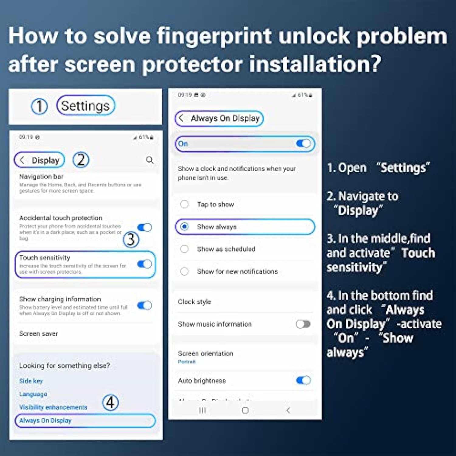 [Fingerprint Compatible][3-Pack] 3D Curved Tempered Glass For Samsung Galaxy S22 Ultra 5G Screen Protector, [Easy Installation With Alignment][Anti-Scratch][Case Friendly]
