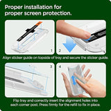 Spigen Tempered Glass Screen Protector Refills [GlasTR EZ FIT Refills] designed for iPhone 13 Mini - 2 Pack