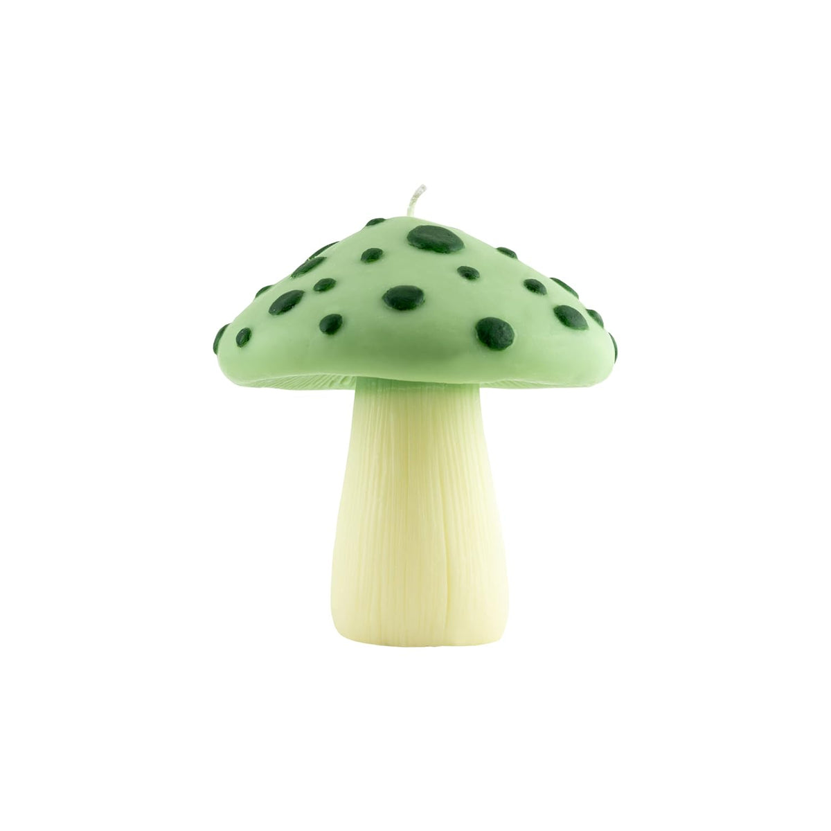Mushroom Candle(Green)-Unscented Soy Wax Jar Candle For Mushroom Decor