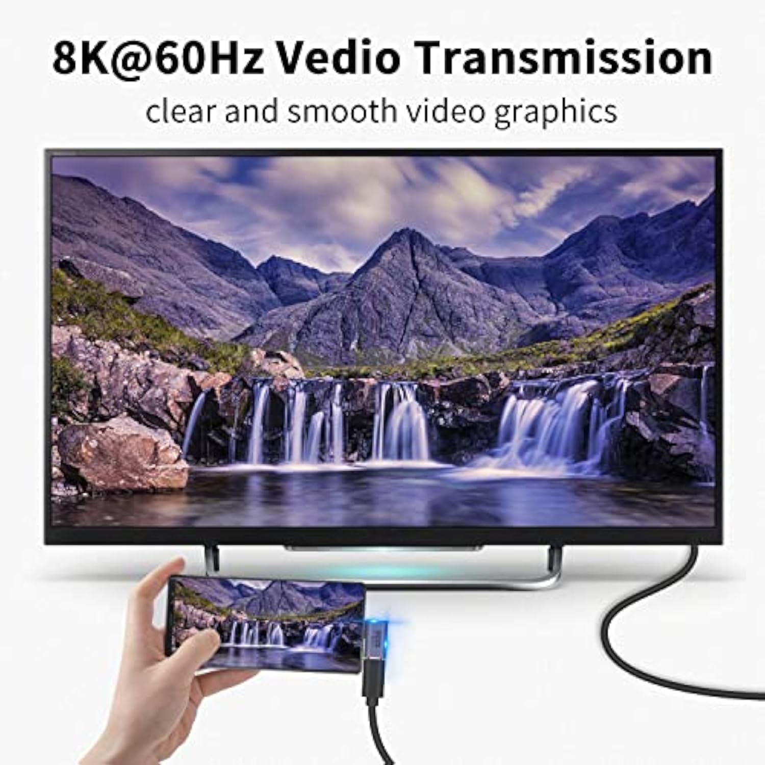 Right Angle Usb C Adapter For Usb 4 Cable, 40Gbps Usb 4 Cable Adapter, 8K Vide