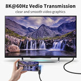 Right Angle Usb C Adapter For Usb 4 Cable, 40Gbps Usb 4 Cable Adapter, 8K Vide
