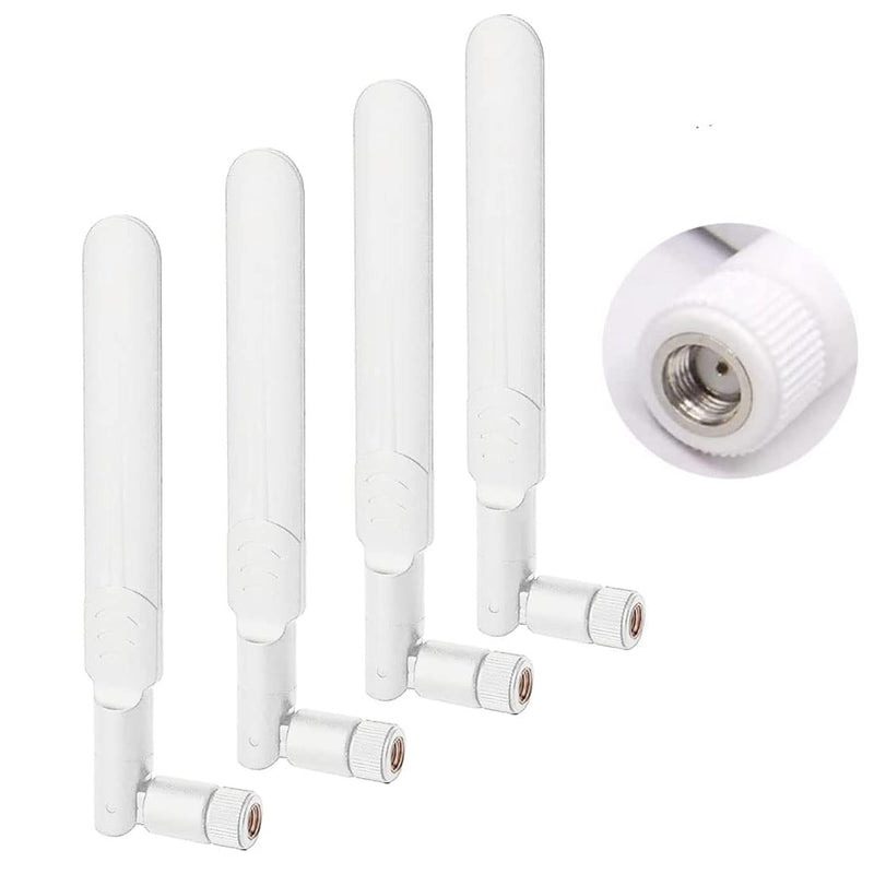 Dual Band Wifi Antenna 2.4Ghz 5Ghz 5.8Ghz 9Dbi Mimo Rp-Sma Male Antenna For Wi