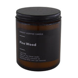 Scented Candle, Gifts For Women And Men, Pine Wood, Natural Soy Wax, Long Lasting, Stress Relief