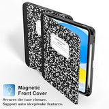 Case For (A16) 11Th Generation 11 Inch (2025), 10Th Generation 10.9 Inch (2022) With Pencil Holder-[Auto Wake/Sleep],Premium Folio Stand Case With Soft Tpu Back Cover-Book