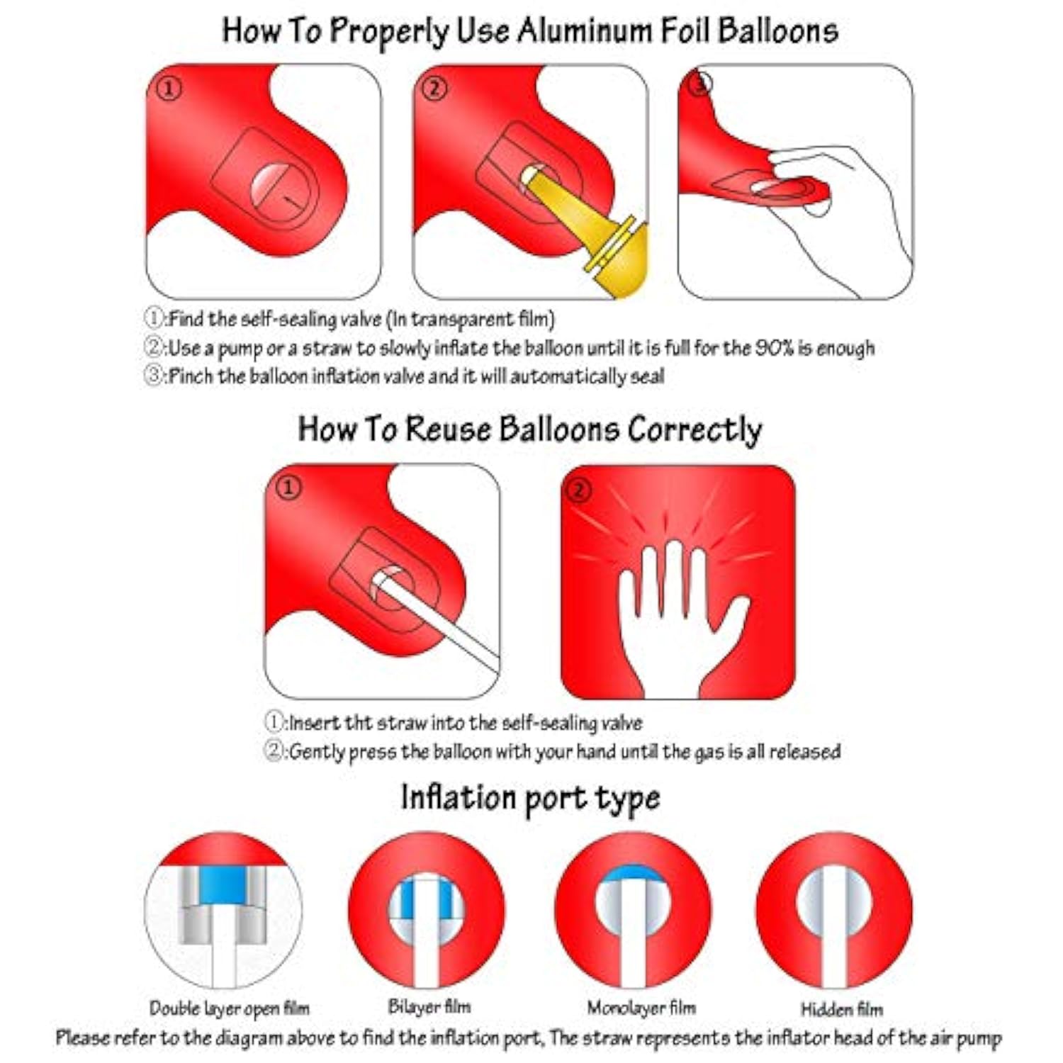 40-Inch Red Number 13 Balloons Giant Foil Decor for 13th Birthdays & NYE
