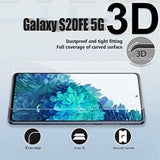 Galaxy S20 Fe Hd Clear Tempered Glass Screen Protector + Camera Lens Protectors By , [2+2 Pack] [3D Glass] [Anti-Glare] [Bubble-Free] Screen Protector Glass For Samsung Galaxy S20 Fe