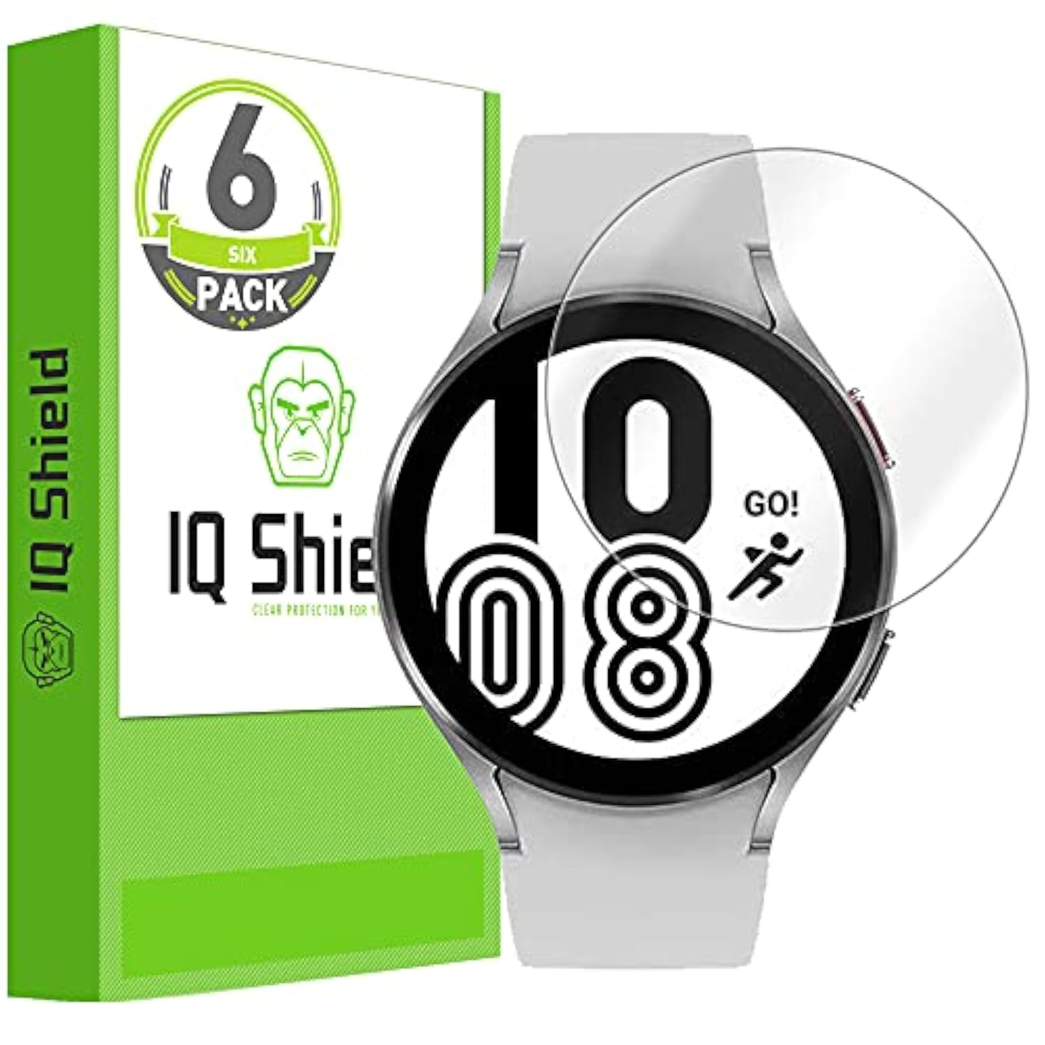 Screen Protector Compatible With Samsung Galaxy Watch 7, 6, 5, 4 (40Mm) / Watch Fe (40Mm)(6-Pack) Anti-Bubble Clear Tpu Film