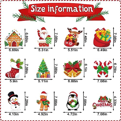 36pcs Christmas Hanging Foil Swirls, Xmas Hanging Decoration Christmas Foil Ceiling Hanging Swirls for Indoor Outdoor Christmas Holiday Party Supplies