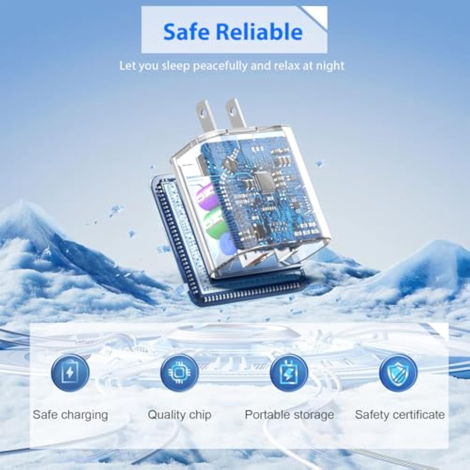 Iphone 20W Dual Port Usb C Fast Charger (2-Pack, 6Ft & 10Ft Cables Included) For Iphone 14/13/12/11 Pro Max/Xr/Xs/Ipad