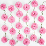 Pink Tissue Paper Flowers Pom Pom Spring Garland ?2Pcs? Hanging Decor Pink Party Decorations For Women Girls Birthday Bachelorette Baby Shower Wedding Party Supplies