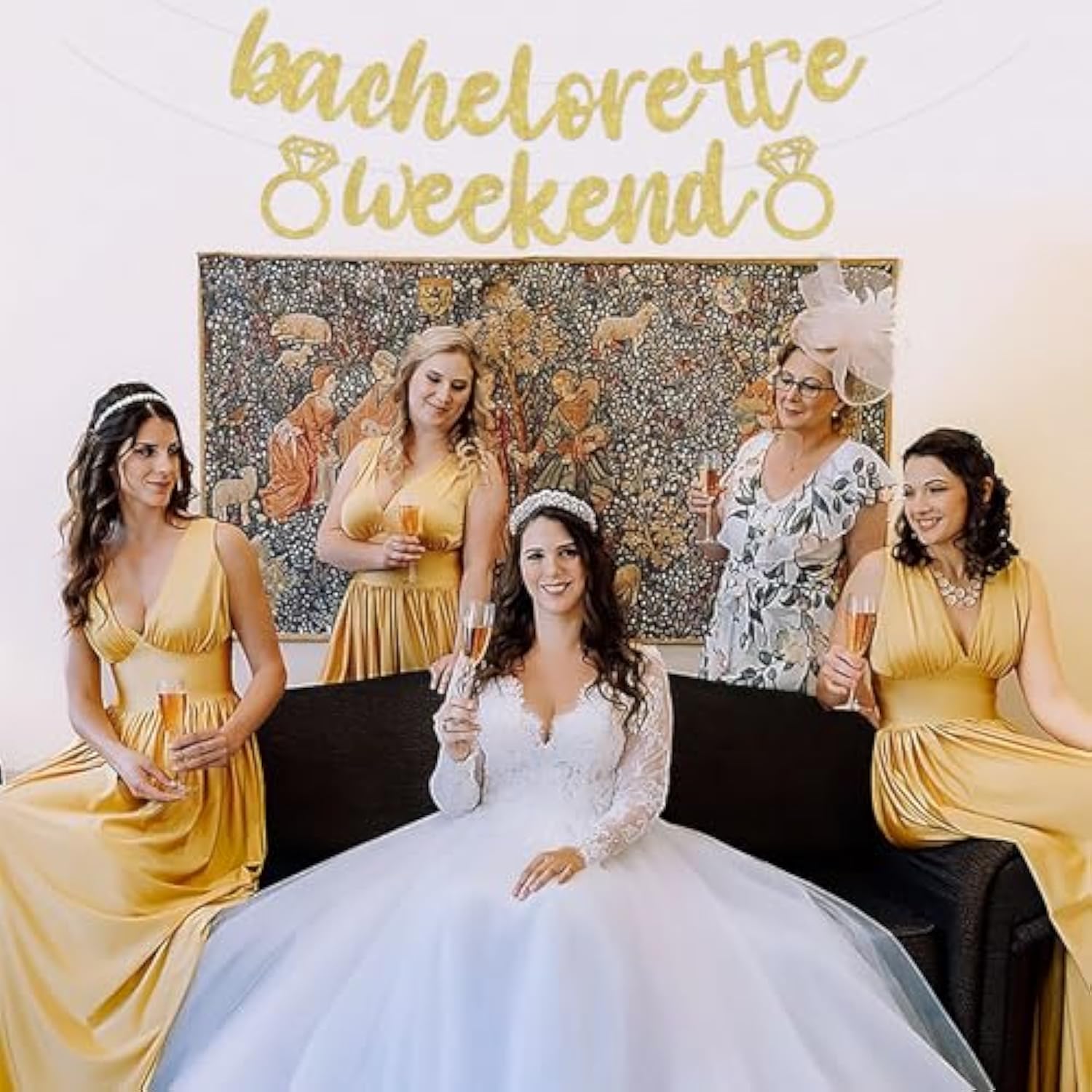 Bachelorette Weekend Banner, Bach Weekend Decorations Destination Bachelorette Party Bridal Shower Engagement Wedding Supplies